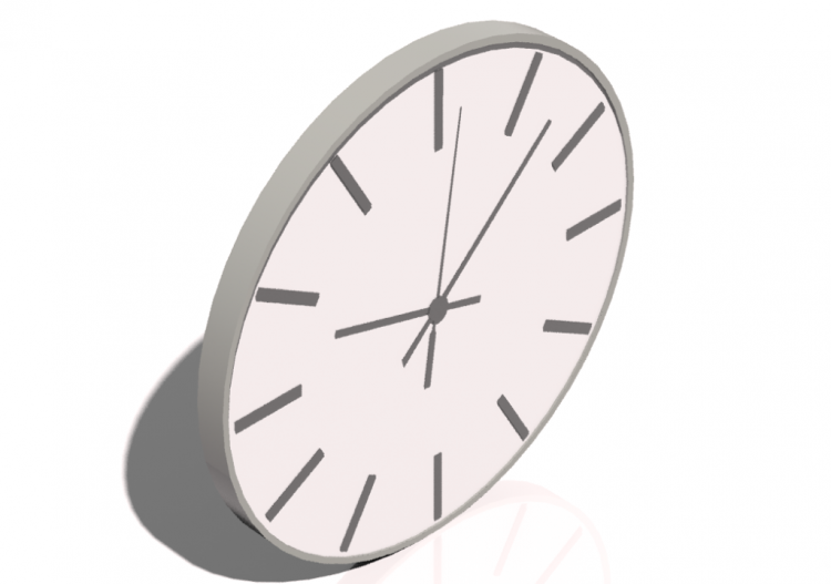 3D Clocks Wall Clock ACCA software