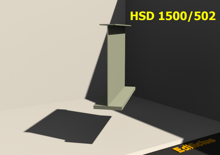 Perfiles soldados 3D - HSD 1500/502 - ACCA software