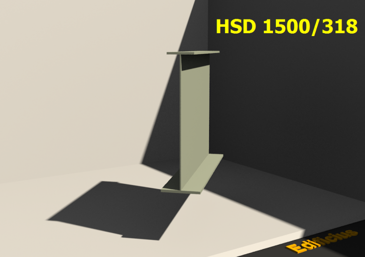 Welded Profiles 3D - HSD 1500/318 - ACCA software