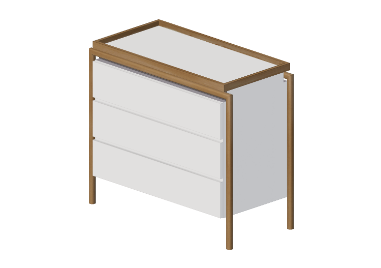 Armoires 3D - Commode en bois - Artzzi - Gate - ARTZZI Armoires 3D - Commode en bois - Artzzi - Gate - ARTZZI
