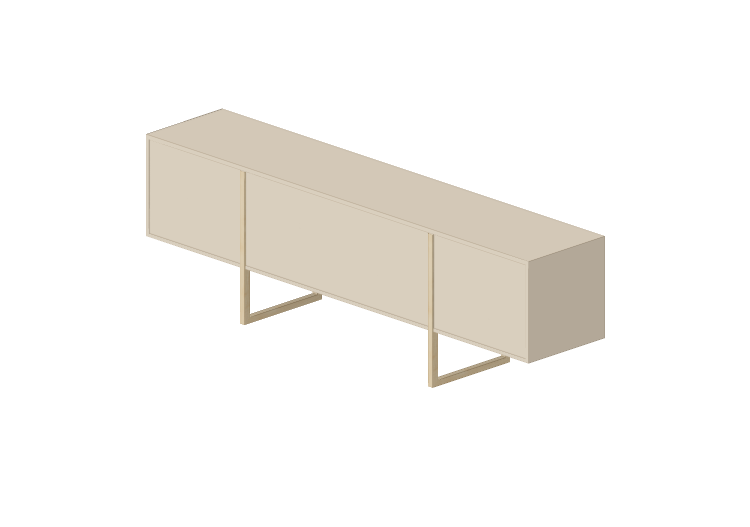 3D Furniture - Buffet in lacquered wood - Artzzi - Line -... 3D Furniture - Buffet in lacquered wood - Artzzi - Line -...