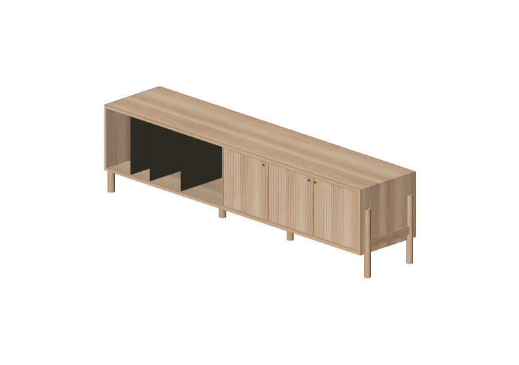 3D Furniture - Wooden Buffet - Artzzi - Bonfirm - ARTZZI 3D Furniture - Wooden Buffet - Artzzi - Bonfirm - ARTZZI