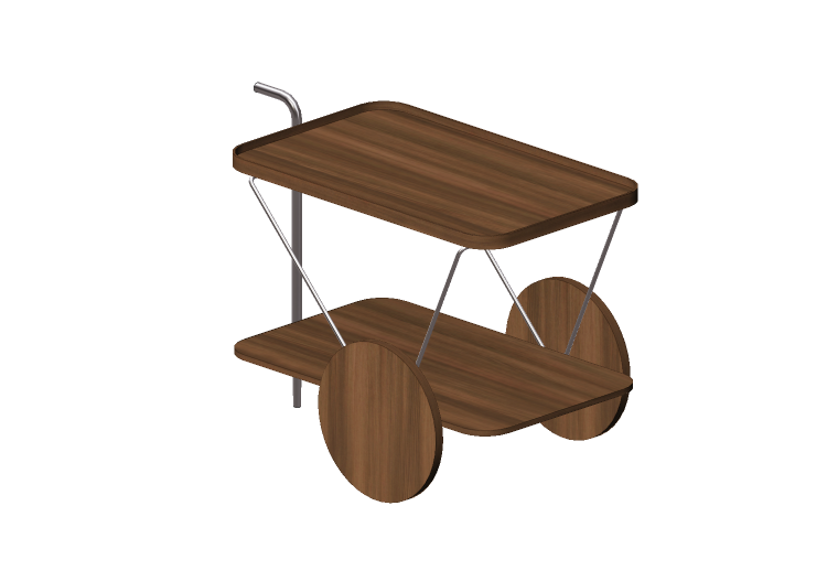 Accessori 3D - Carrello da bar in legno - Artzzi - Sertao -... Accessori 3D - Carrello da bar in legno - Artzzi - Sertao -...