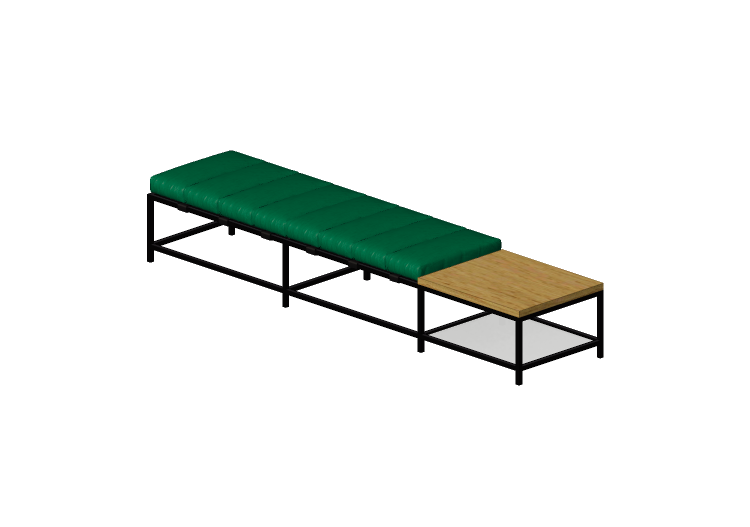 Panche 3D - Panca in legno - Artzzi - Goma - ARTZZI Panche 3D - Panca in legno - Artzzi - Goma - ARTZZI