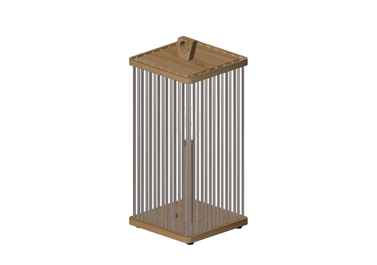 Lampe à sol 3D - Lampe en bois - Artzzi - Parma - ARTZZI Lampe à sol 3D - Lampe en bois - Artzzi - Parma - ARTZZI
