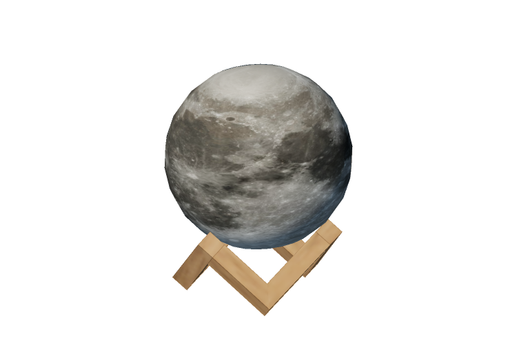 Lampada da tavolo 3D - Lampada da tavolo - Avant Lux - Luna... Lampada da tavolo 3D - Lampada da tavolo - Avant Lux - Luna...