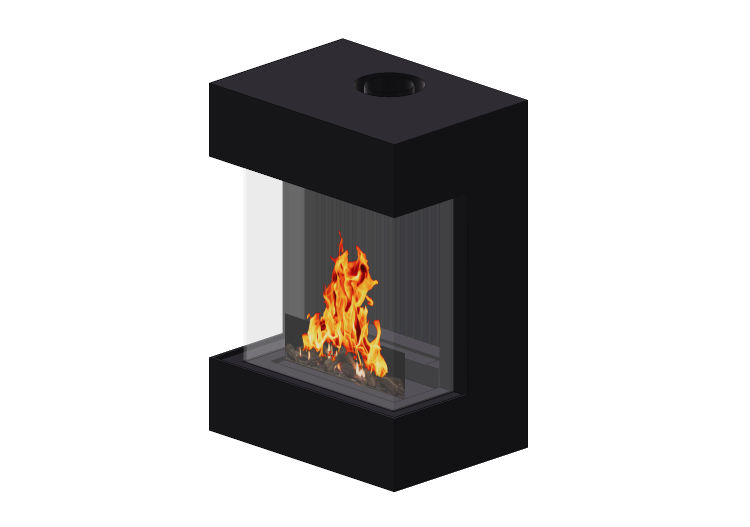 Camini 3D - Caminetto a gas - Barbas Bellfires - Box... Camini 3D - Caminetto a gas - Barbas Bellfires - Box...