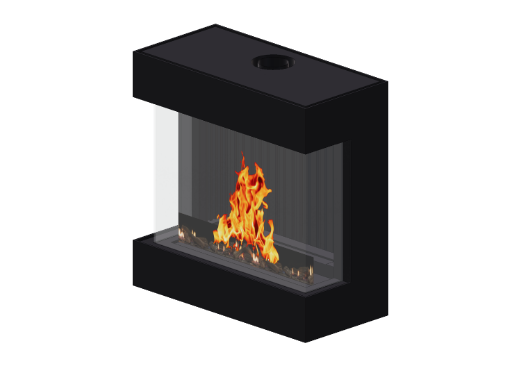 Camini 3D - Caminetto a gas - Barbas Bellfires - Box Gas... Camini 3D - Caminetto a gas - Barbas Bellfires - Box Gas...
