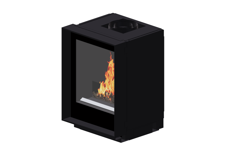 Chimneys and chimney pots 3D - Gas fireplace - Barbas... Chimneys and chimney pots 3D - Gas fireplace - Barbas...