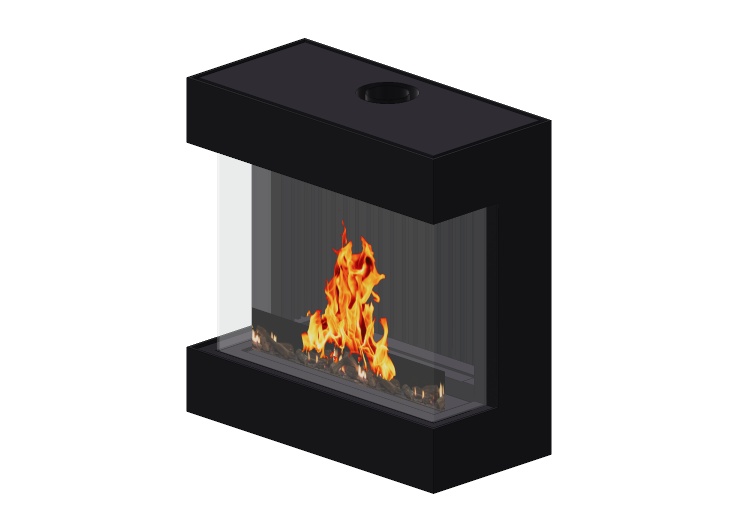 Camini 3D - Caminetto a gas - Barbas Bellfires - Box Gas... Camini 3D - Caminetto a gas - Barbas Bellfires - Box Gas...
