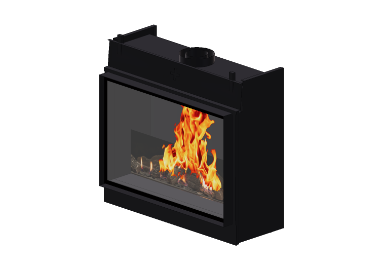 Chimeneas y Ductos 3D - Chimenea de gas - Barbas Bellfires... Chimeneas y Ductos 3D - Chimenea de gas - Barbas Bellfires...