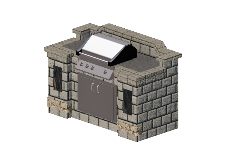 3D Kitchens - Stone kitchen - Belgard - Bristol - CM BS -... 3D Kitchens - Stone kitchen - Belgard - Bristol - CM BS -...
