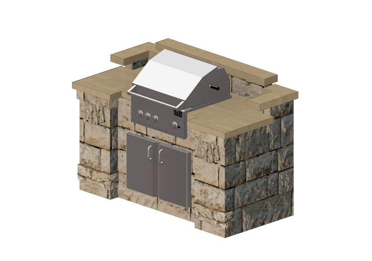 Cucine 3D - Cucina in pietra - Belgard - Wexford - Belgard Cucine 3D - Cucina in pietra - Belgard - Wexford - Belgard