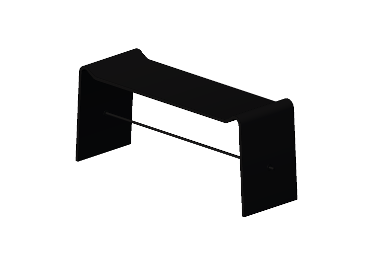 Accessoires 3D - Banc avec structure en bois - Bla Station... Accessoires 3D - Banc avec structure en bois - Bla Station...