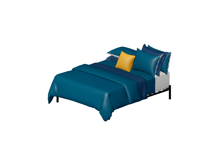 3D Betten und Nachttische - Doppelbett - By The Bed - The... 3D Betten und Nachttische - Doppelbett - By The Bed - The...
