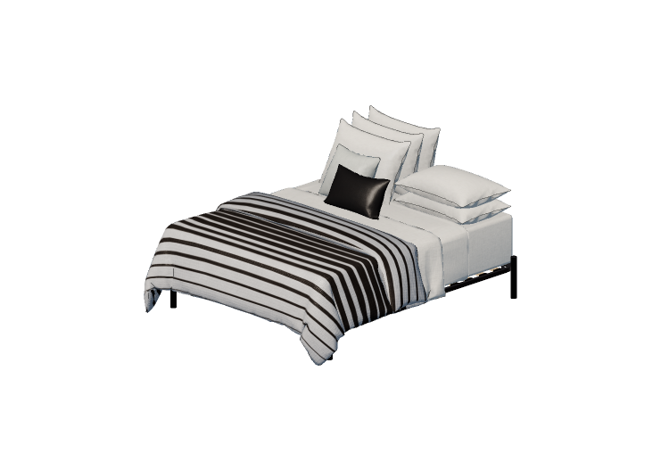 Letti 3D - Letto matrimoniale - By The Bed - The Time - By... Letti 3D - Letto matrimoniale - By The Bed - The Time - By...