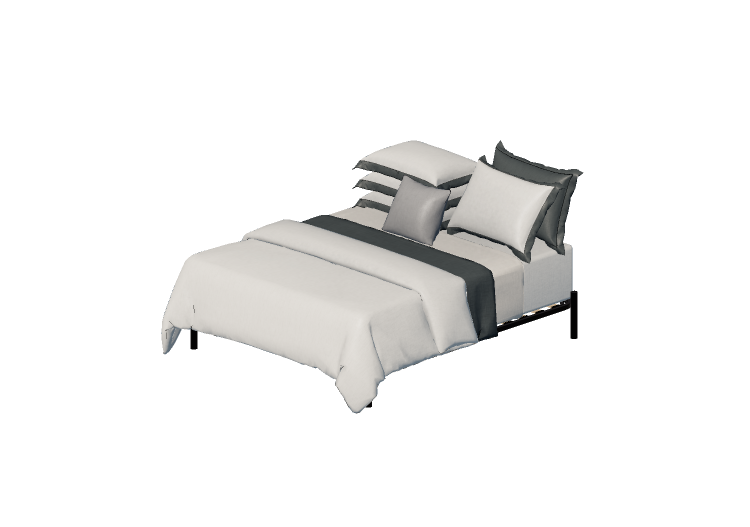 3D Betten und Nachttische - Doppelbett - By The Bed - The... 3D Betten und Nachttische - Doppelbett - By The Bed - The...