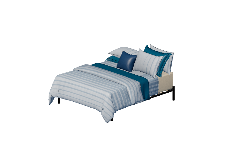 Letti 3D - Letto matrimoniale - By The Bed - The Seagram -... Letti 3D - Letto matrimoniale - By The Bed - The Seagram -...