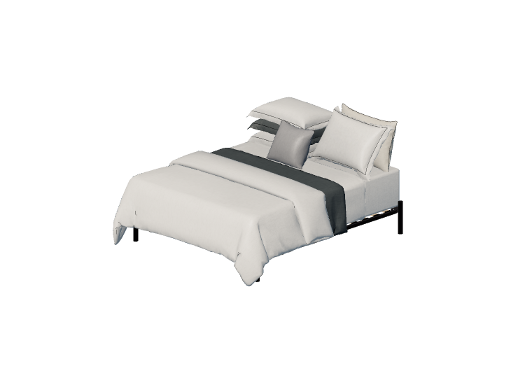 Beds and Side Cabinets 3D - Kingsize bed - By The Bed - The... Beds and Side Cabinets 3D - Kingsize bed - By The Bed - The...