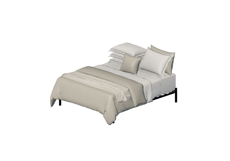 Letti 3D - Letto matrimoniale - By The Bed - The Public... Letti 3D - Letto matrimoniale - By The Bed - The Public...
