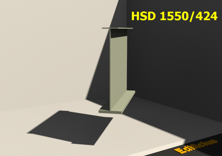 3D Profile geschweißt - HSD 1550/424 - ACCA software