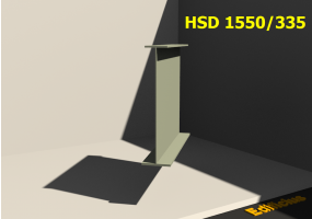 3D Profile geschweißt - HSD 1550/335