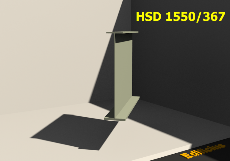 3D Profile geschweißt - HSD 1550/367 - ACCA software