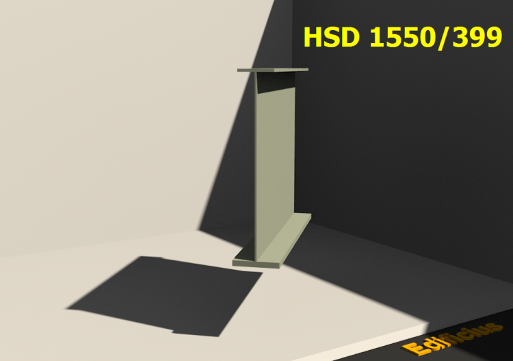 Profils soudés 3D - HSD 1550/399 - ACCA software
