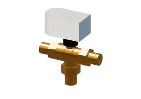 Dreiwege-Motorventil DN 20 (3/4") Kv 3.9 - 230V 10s