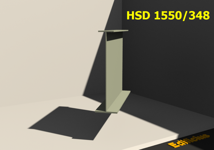 3D Profile geschweißt - HSD 1550/348 - ACCA software