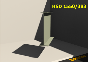 3D Profile geschweißt - HSD 1550/383