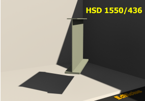 3D Profile geschweißt - HSD 1550/436