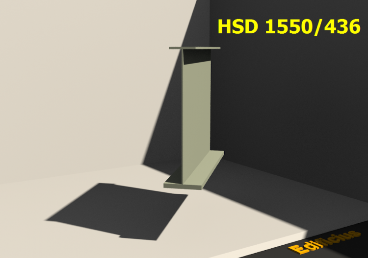 3D Profile geschweißt - HSD 1550/436 - ACCA software
