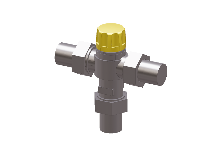 Adjustable thermostatic mixer anti-scratch DN 20 (3/4") -... Adjustable thermostatic mixer anti-scratch DN 20 (3/4") -...