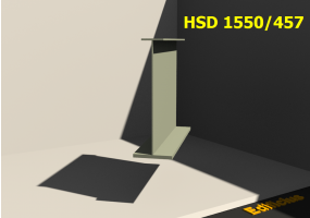 3D Profile geschweißt - HSD 1550/457