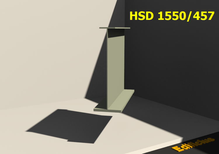 3D Profile geschweißt - HSD 1550/457 - ACCA software