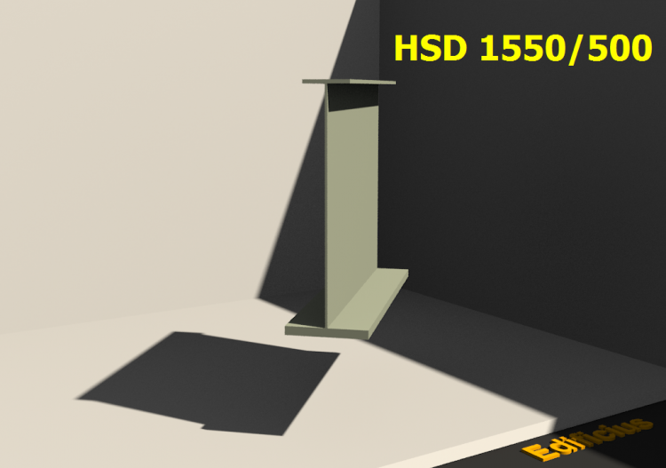 Welded Profiles 3D - HSD 1550/500 - ACCA software
