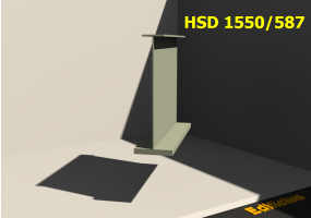 3D Profile geschweißt - HSD 1550/587