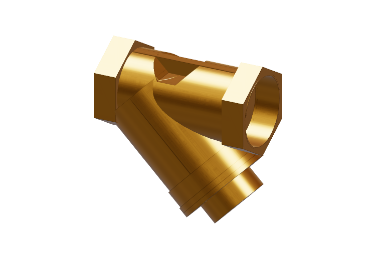 Filtre incliné DN 50 (2") - Caleffi Filtre incliné DN 50 (2") - Caleffi