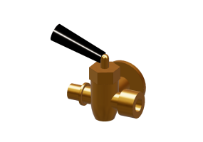 Robinet porte-manom&egrave;tre DN 15 (1/2")