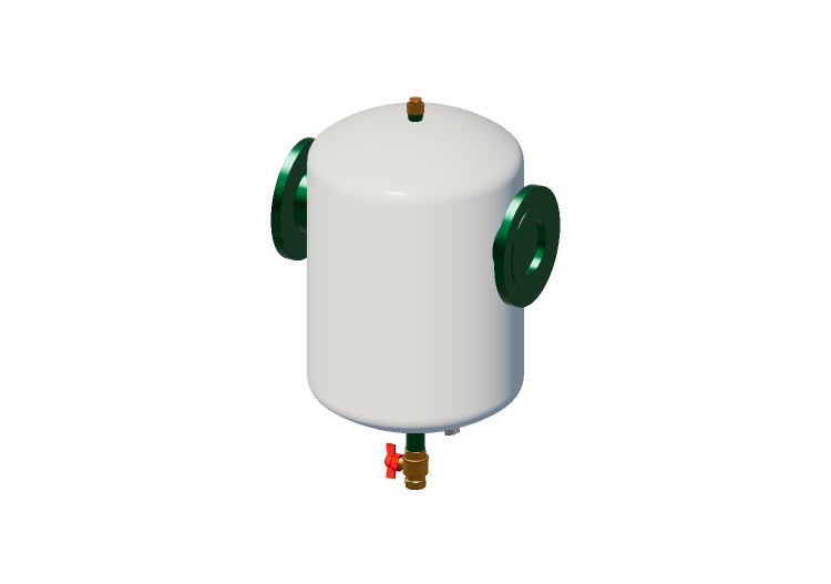 DIRTMAG® - Desfangador con imán DN 100 (4") - Caleffi DIRTMAG® - Desfangador con imán DN 100 (4") - Caleffi