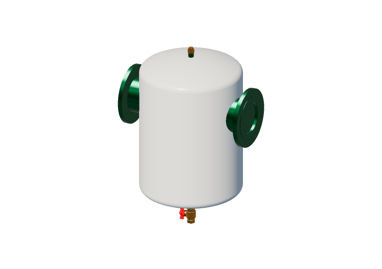 DIRTMAG® - Desfangador con imán DN 150 (6") - Caleffi DIRTMAG® - Desfangador con imán DN 150 (6") - Caleffi