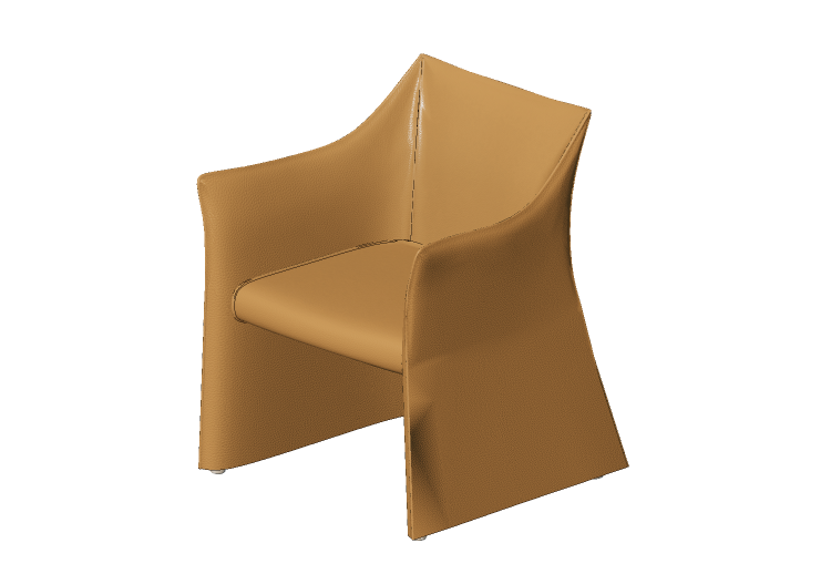 Sedie 3D - Sedia in pelle - Cappellini - Cap - CAP2CB -... Sedie 3D - Sedia in pelle - Cappellini - Cap - CAP2CB -...