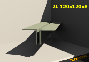 3D Profile mehrgliedrig - 2L 120x120x8[20.0]
