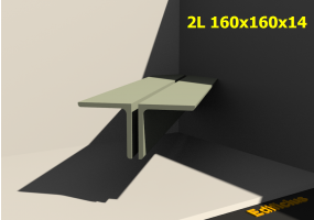 3D Profile mehrgliedrig - 2L 160x160x14[20.0]