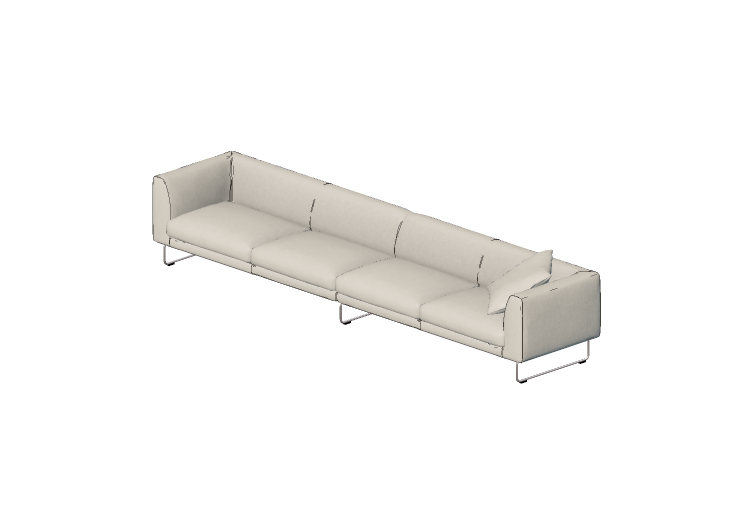 Divani 3D - Divano in tessuto - Cappellini - Elan - EN8 -... Divani 3D - Divano in tessuto - Cappellini - Elan - EN8 -...