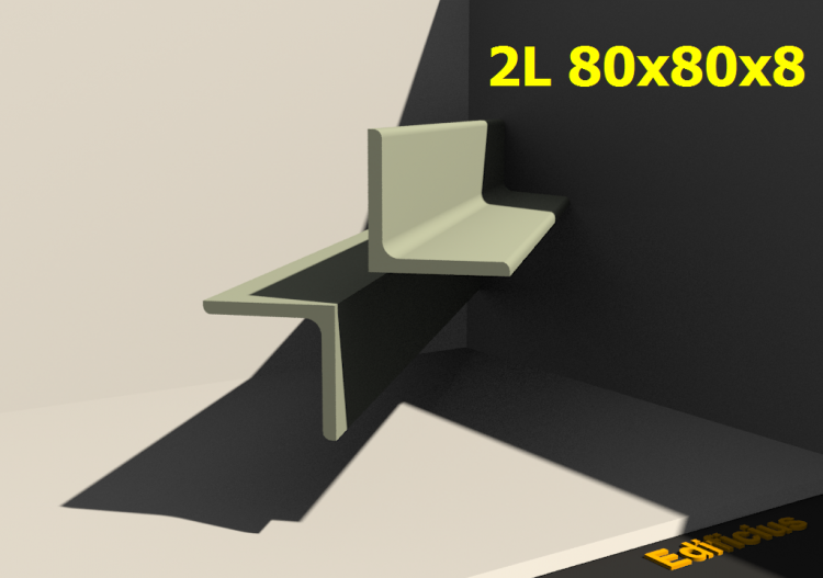 Composite Profiles 3D - 2L 80x80x8[20.0;20.0] - ACCA...