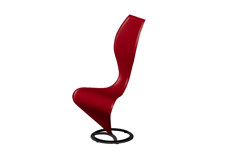 Sofás 3D - Poltrona em tecido - Cappellini - S-chair - TD1T... Sofás 3D - Poltrona em tecido - Cappellini - S-chair - TD1T...