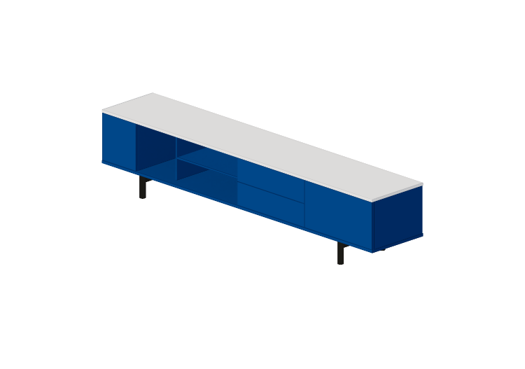 Móveis 3D - Móvel de madeira - Cappellini - Easy - EAS11 -... Móveis 3D - Móvel de madeira - Cappellini - Easy - EAS11 -...