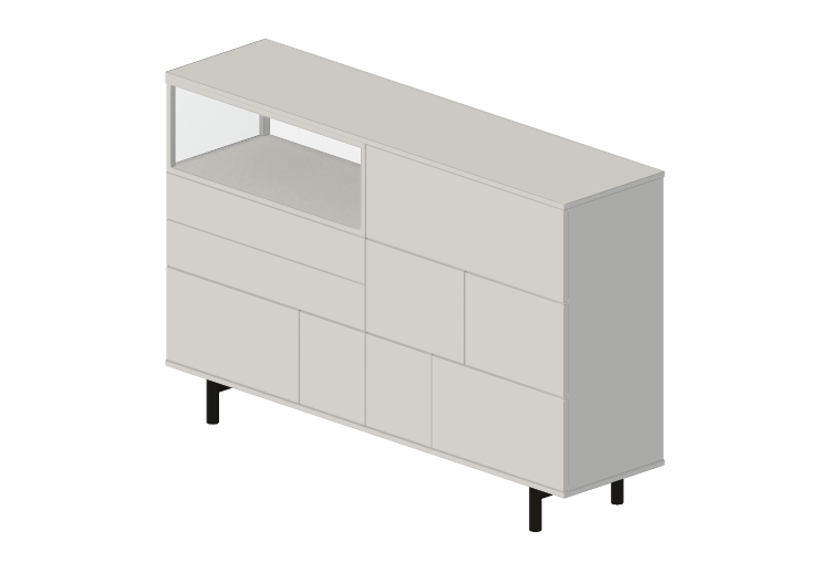 Móveis 3D - Móvel de madeira - Cappellini - Easy - EAS20 -... Móveis 3D - Móvel de madeira - Cappellini - Easy - EAS20 -...